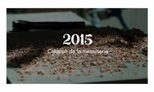 Création de la menuiserie